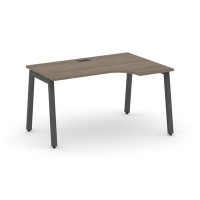 Style Project SN-5A.SPA-022R (Вяз благородный/Антрацит металл) Стол рабочий эргономичный