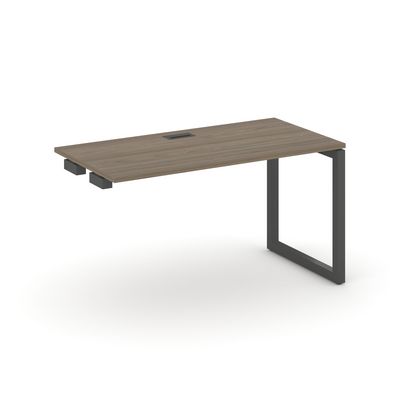 Style Project SN-5O.OPRS-004 (Вяз благородный/Антрацит металл) Стол приставка к опорным элементам