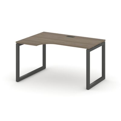 Style Project SN-5O.SPA-001L (Вяз благородный/Антрацит металл) Стол рабочий эргономичный