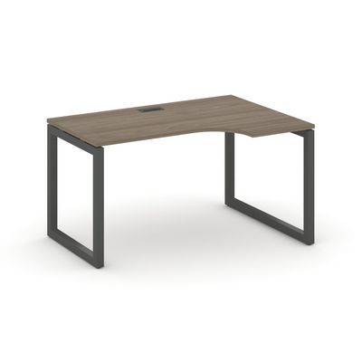 Style Project SN-5O.SPA-002R (Вяз благородный/Антрацит металл) Стол рабочий эргономичный