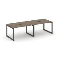 Style Project SN-5O.SPRG-012 (Вяз благородный/Антрацит металл) Стол переговорный