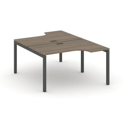 Style Project SN-5P.DRPA-001 (Вяз благородный/Антрацит металл) Рабочая станция эргономичная