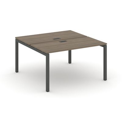 Style Project SN-5P.DRS-023 (Вяз благородный/Антрацит металл) Рабочая станция двухсторонняя