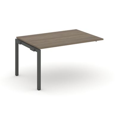 Style Project SN-5P.NSPRG-003.3 (Вяз благородный/Антрацит металл) Проходной наборный элемент переговорного стола