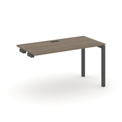 Style Project SN-5P.OPRS-002 (Вяз благородный/Антрацит металл) Стол приставка к опорным элементам