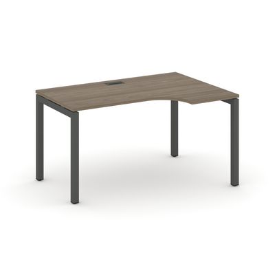 Style Project SN-5P.SPA-011R (Вяз благородный/Антрацит металл) Стол рабочий эргономичный