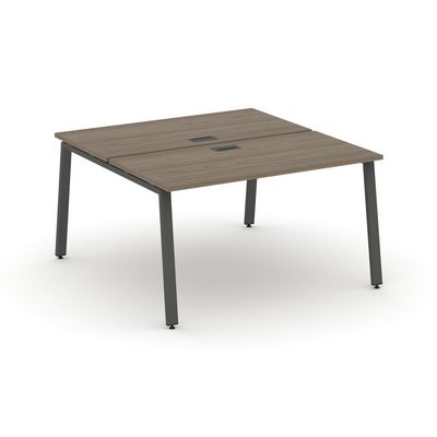 Style Project SN-6A.DRS-023 (Вяз благородный/Антрацит металл) Рабочая станция двухсторонняя