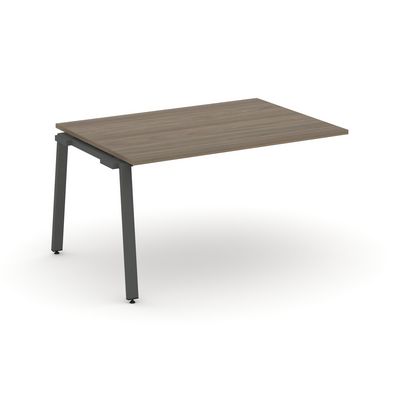 Style Project SN-6A.NSPRG-001.3 (Вяз благородный/Антрацит металл) Проходной наборный элемент переговорного стола