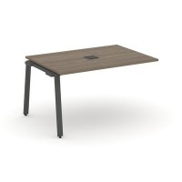 Style Project SN-6A.NSPRG-004 (Вяз благородный/Антрацит металл) Проходной наборный элемент переговорного стола