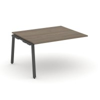 Style Project SN-6A.NSPRG-033.3 (Вяз благородный/Антрацит металл) Проходной наборный элемент переговорного стола