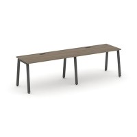 Style Project SN-6A.ORS-002 (Вяз благородный/Антрацит металл) Рабочая станция односторонняя