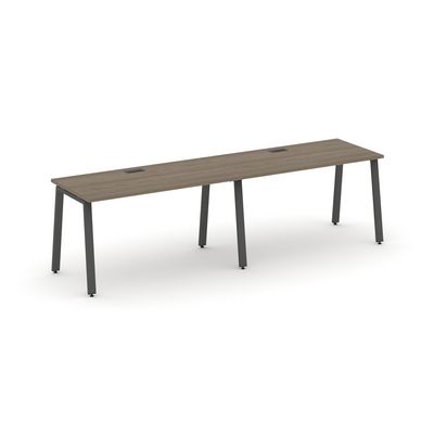 Style Project SN-6A.ORS-004 (Вяз благородный/Антрацит металл) Рабочая станция односторонняя