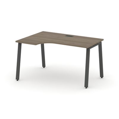 Style Project SN-6A.SPA-012L (Вяз благородный/Антрацит металл) Стол рабочий эргономичный