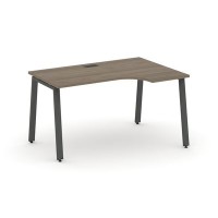 Style Project SN-6A.SPA-022R (Вяз благородный/Антрацит металл) Стол рабочий эргономичный