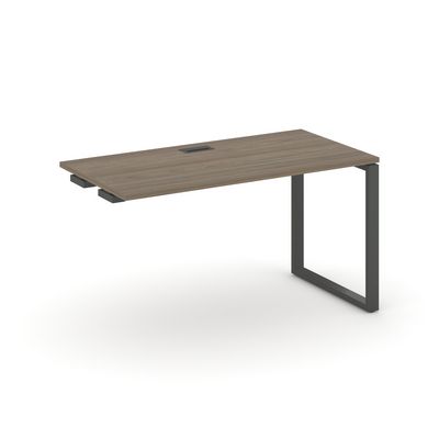 Style Project SN-6O.OPRS-002 (Вяз благородный/Антрацит металл) Стол приставка к опорным элементам