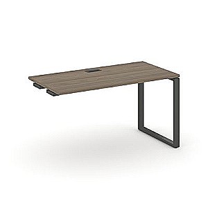 Стайл Проджект SN-6O.OPRS-012 (Вяз благородный/Антрацит металл) Стол приставка к опорным элементам