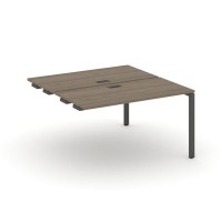 Style Project SN-6P.DPRS-001 (Вяз благородный/Антрацит металл) Стол приставка к опорным элементам