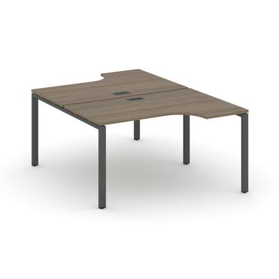 Style Project SN-6P.DRPA-001 (Вяз благородный/Антрацит металл) Рабочая станция эргономичная