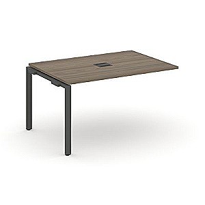 Стайл Проджект SN-6P.NSPRG-003 (Вяз благородный/Антрацит металл) Проходной наборный элемент переговорного стола