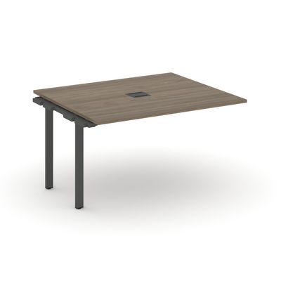 Style Project SN-6P.NSPRG-034 (Вяз благородный/Антрацит металл) Проходной наборный элемент переговорного стола