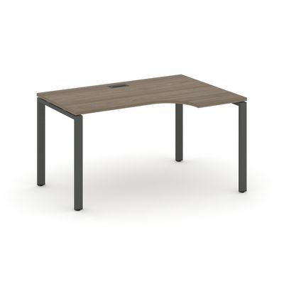 Style Project SN-6P.SPA-002R (Вяз благородный/Антрацит металл) Стол рабочий эргономичный