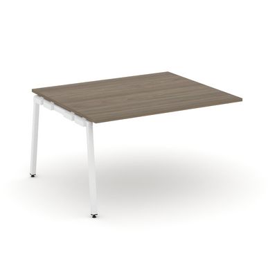 Style Project SN-4A.NSPRG-034.3 (Вяз благородный/Белый металл) Проходной наборный элемент переговорного стола