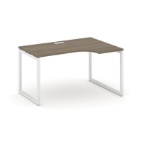 Style Project SN-4O.SPA-011R (Вяз благородный/Белый металл) Стол рабочий эргономичный