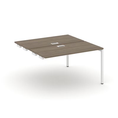 Style Project SN-4P.DPRS-023 (Вяз благородный/Белый металл) Стол приставка к опорным элементам