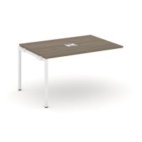 Style Project SN-4P.NSPRG-001 (Вяз благородный/Белый металл) Проходной наборный элемент переговорного стола