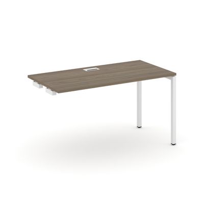 Style Project SN-4P.OPRS-022 (Вяз благородный/Белый металл) Стол приставка к опорным элементам