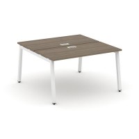 Style Project SN-5A.DRS-003 (Вяз благородный/Белый металл) Рабочая станция двухсторонняя