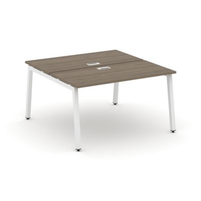 Стайл Проджект SN-5A.DRS-011 (Вяз благородный/Белый металл) Рабочая станция двухсторонняя