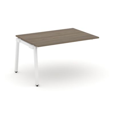 Style Project SN-5A.NSPRG-002.3 (Вяз благородный/Белый металл) Проходной наборный элемент переговорного стола