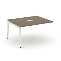 Style Project SN-5A.NSPRG-032 (Вяз благородный/Белый металл) Проходной наборный элемент переговорного стола