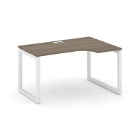 Style Project SN-5O.SPA-011R (Вяз благородный/Белый металл) Стол рабочий эргономичный