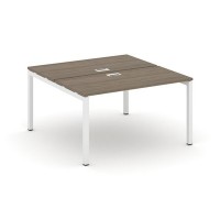 Style Project SN-5P.DRS-002 (Вяз благородный/Белый металл) Рабочая станция двухсторонняя