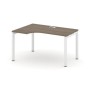 Style Project SN-5P.SPA-021L (Вяз благородный/Белый металл) Стол рабочий эргономичный