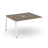 Style Project SN-6A.NSPRG-034 (Вяз благородный/Белый металл) Проходной наборный элемент переговорного стола