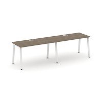 Style Project SN-6A.ORS-003 (Вяз благородный/Белый металл) Рабочая станция односторонняя