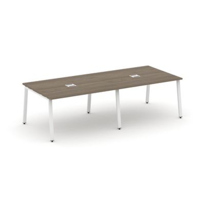 Стайл Проджект SN-6A.SPRG-043 (Вяз благородный/Белый металл) Стол переговорный