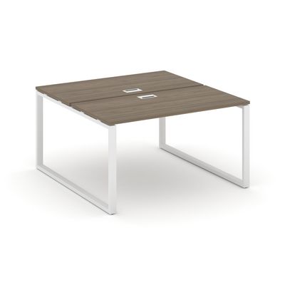 Style Project SN-6O.DRS-001 (Вяз благородный/Белый металл) Рабочая станция двухсторонняя