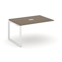 Style Project SN-6O.NSPRG-004 (Вяз благородный/Белый металл) Проходной наборный элемент переговорного стола