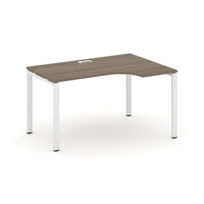 Style Project SN-6P.SPA-001R (Вяз благородный/Белый металл) Стол рабочий эргономичный