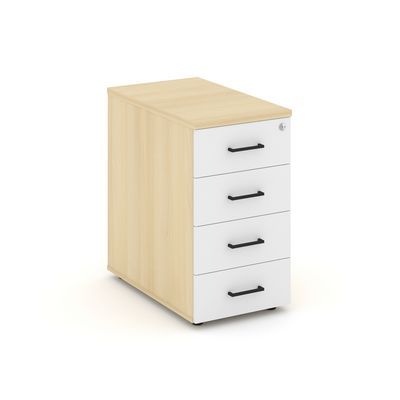 Style Project SN.TOP-002 (Акация лорка/Белый) Тумба опорная/приставная