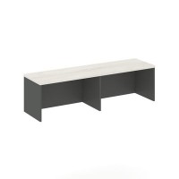 Style Project SN.NT-103 (Антрацит/Дуб наварра) Надставка на тумбу 1 ярус