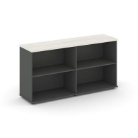 Style Project SN.TOP-122 (Антрацит/Дуб наварра) Тумба опорная/приставная