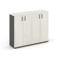 Style Project SN.TOP-161 (Антрацит/Дуб наварра) Тумба опорная/приставная