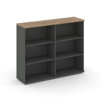 Style Project SN.TOP-153 (Антрацит/Дуб табак) Тумба опорная/приставная