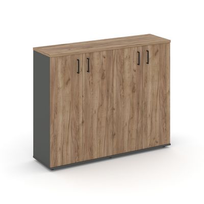 Style Project SN.TOP-161 (Антрацит/Дуб табак) Тумба опорная/приставная