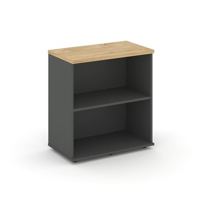 Style Project SN.TOP-023 (Антрацит/Тиквуд светлый) Тумба опорная/приставная